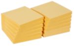 Viking Extra Sticky Haftnotizen 76 x 76 mm Pastellgelb Quadratisch 12 Stück à 90 Blatt