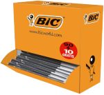 BIC Kugelschreiber M10 0.4 mm Schwarz 100 Stück