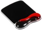 Thumbnail - Kensington Duo Gel Mauspad mit Handgelenkauflage 62402 Rot, Schwarz