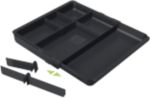 Exacompta Schubladeneinsatz 316014D Polystyrol Schwarz 29,8 x 24,6 x 3,6 cm