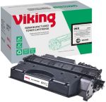 Viking 05X Kompatibel HP Tonerkartusche CE505X Schwarz