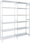 ARNO SPACE Epsilon Regale 6 Fachböden Verzinkt 1.000 x 400 x 2.250 mm Grau