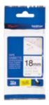 Thumbnail - Brother Schriftband TZESE4 18 mm x 8 m Weiß, Schwarz