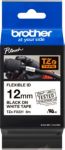 Thumbnail - Brother TZe-FX231 Authentic Flexibles Schriftband Selbstklebend Schwarzer Druck auf Weiß 12 mm x 8m