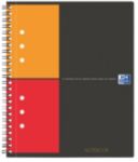 Thumbnail - OXFORD International Notizbuch DIN A5 Kariert Spiralbindung PP (Polypropylen) Farbig sortiert Perforiert 160 Seiten 5 St...