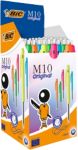 BIC Kugelschreiber Clic M10 0.4 mm Blau 50 Stück