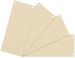 Viking Trennstreifen Recycled 100% Folio Chamois Pappkarton Rechteckig 2 Löcher 100 Stück