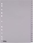 Viking Register DIN A4 Grau 20-teilig 11-fach Kunststoff A - Z