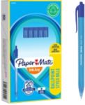 Papermate Inkjoy 100 Rt Inkjoy 100 Rt Retractable Ballpoint Pen Blue 0.8 Mm Medium Ballpoint Non Refillable Pack Of 20
