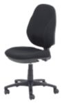 Realspace Jura Bürostuhl Wippmechanik Stoff Optionale Armlehne Schwarz 110 kg 635 x 495 x 1.060 mm