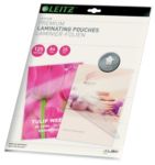Leitz iLAM Premium Laminierfolien DIN A4 Glänzend 125 Mikron (2 x 125) Transparent 25 Stück 6091866
