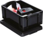 Really Useful Box Kunststoff Archivbox 9 L Schwarz 25,5 x 39,5 x 15,5 cm