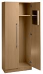 Hammerbacher Flügeltürenschrank Matrix Buche 800 x 420 x 2.004 mm