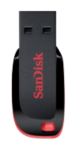 SanDisk USB 2.0 USB-Stick Cruzer Blade 32 GB Schwarz, Rot