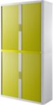Thumbnail - Paperflow Rollcontainer-Schrank Metall, PP (Polpypropylen), PS (Polystyrol) 4 Fachböden abschließbar 1.100 x 415 x 2.040...
