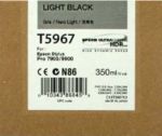 Thumbnail - Epson T5967 Original Tintenpatrone C13T596700 Hellschwarz