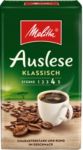 Melitta Auslese Klassisch Gemahlener Kaffee Packung Gemahlen Ausgewogen und aromatisch 500 g