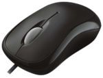 Thumbnail - Microsoft Kabelgebundene Ergonomische Optische Maus Basic Für Rechts- und Linkshänder Mit 1,83 m USB-A Kabel Schwarz