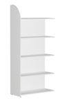 Thumbnail - Kerkmann Dante Holz, Stahl Regalfeld 800 x 325 x 1.900 mm Weiß