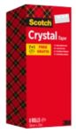 Scotch Crystal Clear Klebeband 19 mm x 33 m Transparent Kristallklar Vorteilspack 7 Rollen + 1 GRATIS