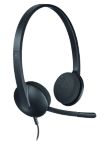 Thumbnail - Logitech Verkabelt Headset Kopfbügel<multisep/>Over-Ear Noise Cancelling Microphone Stereo H340 Schwarz