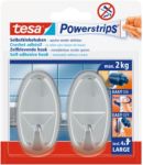 tesa Haken Silber 2 Stück