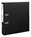 Exacompta Prem Touch Ordner DIN A4 80 mm Schwarz 2 Ringe 79368859 PP (Polypropylen) Hochformat