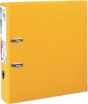 Exacompta Prem Touch Breit Ordner DIN A4+ 80 mm Gelb 2 Ringe 53349E Pappkarton, PP (Polypropylen) Hochformat