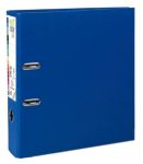 Exacompta Prem Touch Ordner DIN A4+ 80 mm Dunkelblau 2 Ringe 53352E Pappkarton, PP (Polypropylen) Hochformat