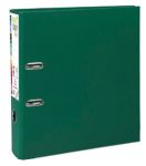 Exacompta Prem Touch Breit Ordner DIN A4+ 80 mm Dunkelgrün 2 Ringe 53353E Pappkarton, PP (Polypropylen) Hochformat