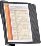 DURABLE Sherpa Sichttafelsystem 10 Flächen DIN A4 Kunststoff Schwarz