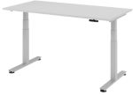 Thumbnail - Hammerbacher Sitz-Stehschreibtisch XDSM Lichtgrau 1.600 x 800 x 635 mm