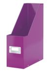Leitz Click & Store Wow Magazine File Laminated Cardboard Purple 10.3 X 25.3 X 33 Cm