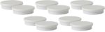 Viking Whiteboard-Magnete Weiß 2 kg Tragfähigkeit 30 mm 10 Stück