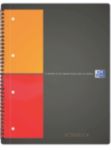 Hamelin Activebook International Notizbuch DIN A4+ Kariert Spiralbindung PP (Polypropylen) Schwarz Gelocht 160 Seiten 5 ...