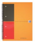 Thumbnail - OXFORD International Activebook Notizbuch DIN A4 Liniert Spiralbindung Pappe Orange Gelocht 160 Seiten 5 Stück à 80 Blat...