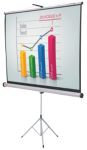 Nobo Flexible Projektionsleinwand 1902395W Mit Dreibeinstativ Format 16:10 150 x 100 cm