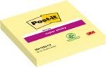 Post-it Super Sticky Haftnotizen 76 x 76 mm Gelb Quadratisch 90 Blatt