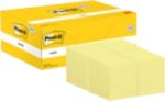 Post-It Sticky Notes 38 X 51 Mm Canary Yellow 100 Sheets Value Pack 16 + 4 Free