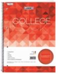 LANDRÉ Notizbuch DIN A4+ Kariert Spiralbindung Karton Perforiert 160 Seiten