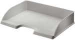 Leitz Plus Briefablage 5218 Quer DIN A4 Grau 36,3 x 27,3 x 7 cm