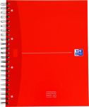 OXFORD Office Essentials Collegeblock DIN A4+ Liniert Spiralbindung Karton Farbig sortiert Perforiert 240 Seiten 120 Bla...