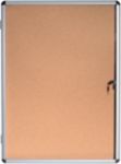 Bi-Office Enclore Indoor Abschließbarer Schaukasten Nicht magnetisch 6 x A4 72 (B) x 67,4 (H) cm Braun