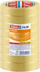 tesa Verpackungsklebeband tesafilm Standard 57208 Transparent 19 mm (B) x 66 m (L) PP (Polypropylen) Hohe Lautstärke 8 R...