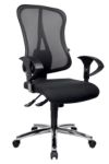 TOPSTAR Head Point SY Deluxe Bürostuhl Synchronmechanismus Netzstoff Höhenverstellbare Armlehne Höhenverstellbarer Sitz ...