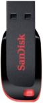 Sandisk Usb 2.0 Flash Drive Cruzer Blade 128 Gb Black, Red