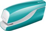 Leitz NeXXt WOW Elektrisches Heftgerät 5566 Halbstreifen 10 Blatt Eisblau E1 Kunststoff, Metall 7281279