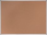 Bi-Office Earth Pinnwand Nicht magnetisch Wandmontage Kork 45 (B) x 1,2 (T) x 60 (H) cm Aluminium Braun