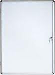 Bi-Office Enclore Earth Abschließbarer Schaukasten Magnetisch 6 x A4 72 (B) x 67,4 (H) cm Weiß