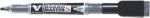 Pilot V-Board Master S Whiteboard-Marker Schwarz Extra Fein Rundspitze 0,8 mm 80% Recycelt